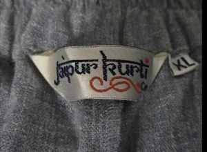 Sky blue Western pants Jaipur Kurti brand