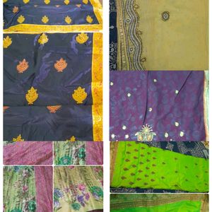 Assorted Indian Sarees - Lot of 5