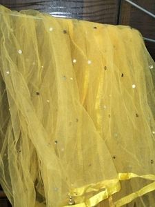 Yellow Dupatta free bracelet