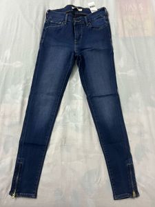 Women's Blue Skinny Fit Jeans