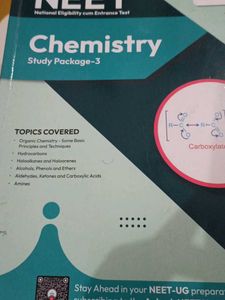 NEET Chemistry Study Package-4