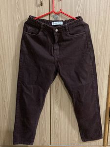 THICK Brown Denim Jeans
