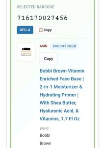 Bobbi Brown vitamin enriched face base
