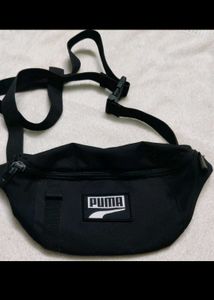 Puma Unisex Black Waist Pouch