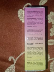 Curvella Cyperus Rotundus Oil Hair Removal