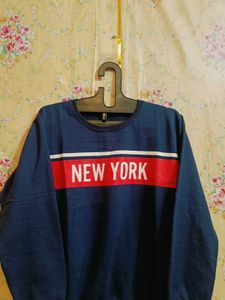 🇳🇿💫🎀"New York" Navy Sweatshirt