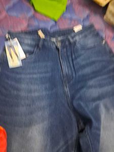 Trendy Blue Denim Jeans