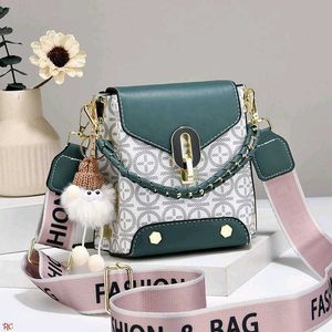 Stylish Crossbody Bag with Charm