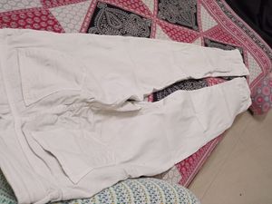 Jeans White ( Used)