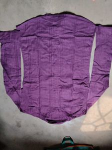 Stylish Men's Purple Checkered Shirt