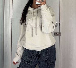 Cream Mickey Mouse Hoodie