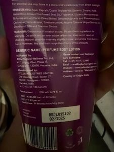 Bellavita Date Woman Perfume Body Lotion