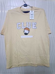 shein beige new Graphic T-Shirt