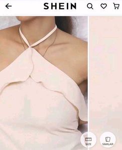 Chic Ruffle Halter Dress