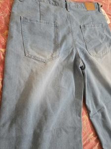 Light Wash Wide Leg Jeans