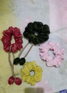 Pink Scrunchie Set 70 for 1