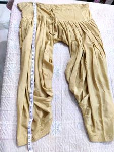 Unique Pleated Dhoti Pants