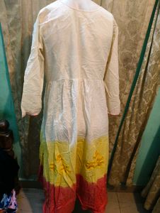 Elegant Ombre Anarkali Kurta Set