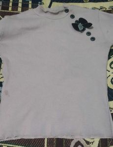 Cute embellished top