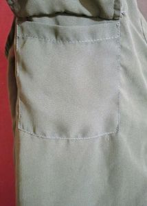 Olive Green Sleeveless Top