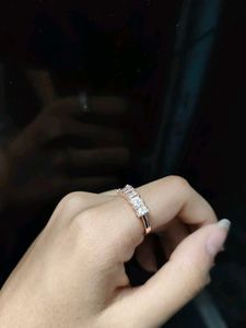 Elegant Baguette Cut Ring