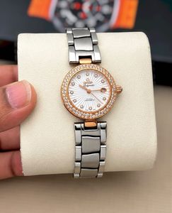 Omega Ladymatic Diamond Bezel Watch