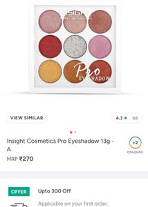 Insight Cosmetics Pro Eyeshadow Palette