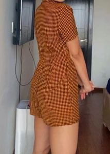 Checkered Playsuit