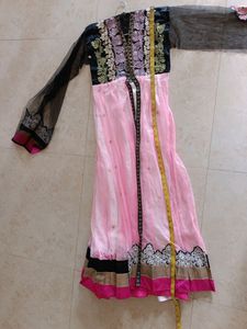 Semistitch Anaarkali Gown For Teenager