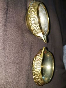 Brass weighted Lion Head diyas 🪔