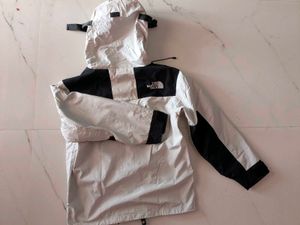 The north face original white jacket weatherproof