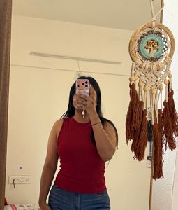 Ribbed Sleeveless Tops (Set of 2)