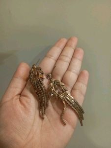 Crystal Tassel Earrings