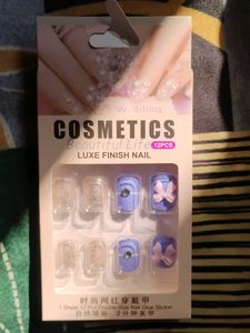 Stunning Luxe Finish False Nails