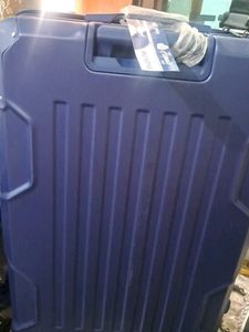 Flymate 100% ABS Navy Blue Luggage