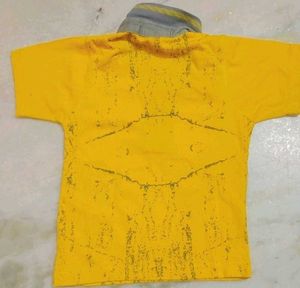 Gold Color T-shirt For Baby Boy 6- 9 Month