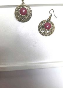 Vintage Boho Round Earrings