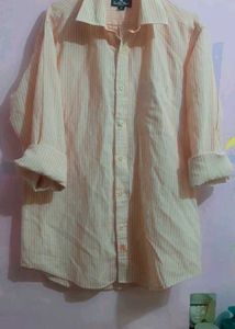 Striped Button-Down Shirt
