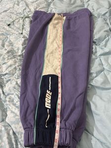 hmm Stylish Purple Sweatpants