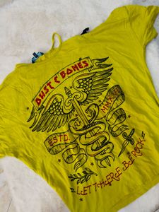 Yellow Graphic T-Shirt