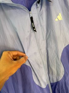 Adidas Colorblock Hooded Windbreaker