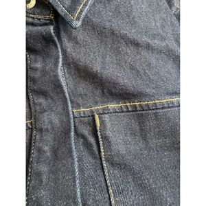 Mango Dark Wash Denim Shirt