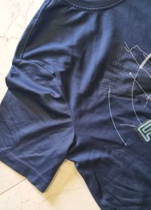 Graphic Navy Blue T-Shirt