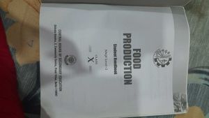 Food Production Student Handbook Class X