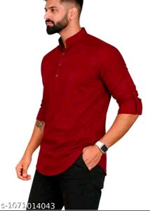 Men's Maroon, Green ,blue, beige kurta