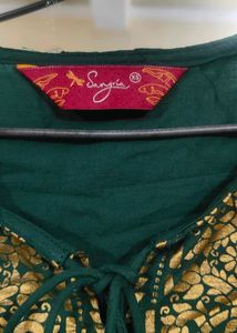 Green Kurta Women