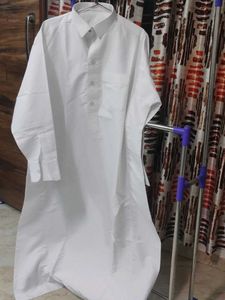 Men's White jhubba