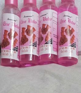 Rose Water Bottle Pack Of 4