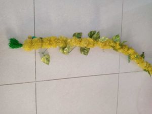 Vibrant Yellow Flower Garland
