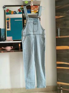 Light Wash Denim Overalls